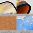 thumbnail image 3 of SKYSONIC Autumn Dachshunds Puppy Kitchen Rugs 2 Pieces, Fall Pumpkin Floor Mat Room Area Rug Washable Carpet Perfect for Living Room Bedroom Entryway, 3 of 7