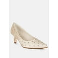 thumbnail image 2 of Madhara Heart-Shaped Rhinestones Pumps, 2 of 11