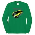 thumbnail image 2 of Wild Bobby, Ford Boss 302 Mustang Horse Power Retro, Cars and Trucks, Men Long Sleeve Shirt, Kelly, Medium, 2 of 4