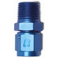 thumbnail image 1 of Russell Automotive Adapter Fitting 614226 -6 AN Female To 3/8 Inch Male NPT; Anodized; Blue; Aluminum; Single, 1 of 3