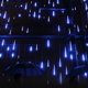 thumbnail image 4 of Sailing Luces LED de lluvia de meteoritos para exteriores - Diseño de gota de lluvia - 8 tubos - 144 LED - Efecto de caída de nieve - Fiesta navideña de Halloween, 4 of 8