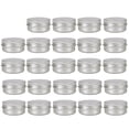thumbnail image 1 of 24pcs Storage Jar Case Gel Paste Powders Container Cosmetic Threaded Jar TZ, 1 of 9