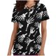 thumbnail image 2 of Fiudx Ofertas Del Día Top de Lactancia con Bolsillo y Cuello En V de Manga Corta con Estampado de Halloween para Mujer, 2 of 5