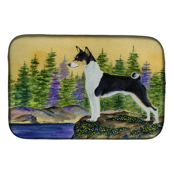 Basenji Dish Drying Mat