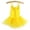 Yellow, variant on Girls Ballet Tutu Skirted Leotards Cross Straps Camisole Dance Dress Ballerina Outfit for Girls Toddler Dance Performance, 3-12 Years