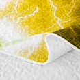 thumbnail image 5 of meiyoeat Neon Lightning Gaming Bed Spread Queen for Boys Girls, Electric Gamer Queen Coverlet Set, Yellow Green, 3 Pieces 1 Quilt and 2 Pillowcases, 5 of 7