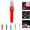 Red, variant on Safety Flare - Boat Flares Boat S Afety Kit Marine Flares C Oasts Guard Approved - Intelligent Light Control W Aterproof Emergency - for Fishing N Ets Buoys Or Boats -,5Pcs