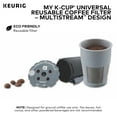 Keurig My KCup Universal Reusable Filter MultiStream Technology