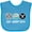 Turquoise, variant on Inktastic Weightlifting Eat Sleep Lift Sports Boys Baby Bib