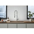 thumbnail image 7 of KOHLER 24982-CP Purist Commercial Style Pre-Rinse Kitchen Faucet with 3-Function Sprayhead, Kitchen Sink Faucet with Pull Down Sprayer, Polished Chrome, 7 of 7