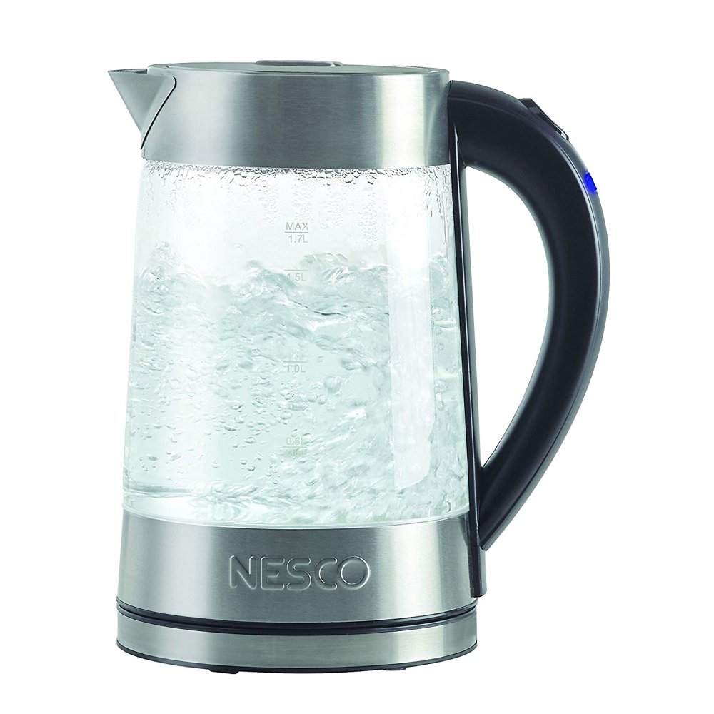Nesco GWK02 1.8Qt. Electric Glass Water Kettle