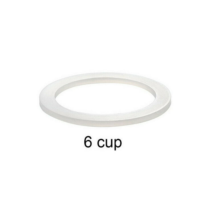 4PCS Gasket for Stovetop Espresso Coffee Makers, Silicone Coffee Maker