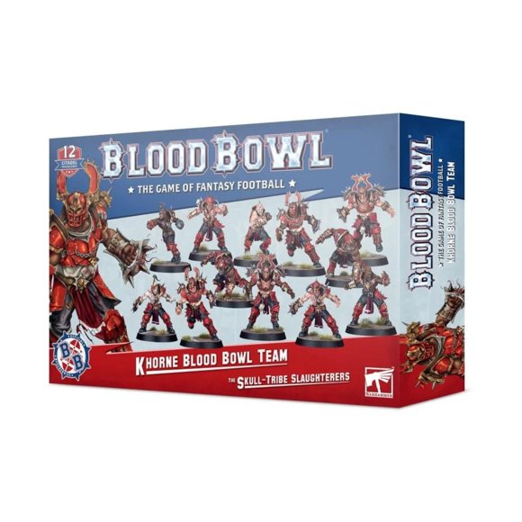 Blood Bowl Team Games Workshop Khorne Skull-Tribe Slaughterers
