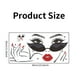thumbnail image 5 of 1 pieza, pegatina de pared de labios rojos de belleza Sexy, pegatinas decorativas de corazón para niña, pegatinas de pared autoadhesivas de PVC para sala de estar ER, 5 of 5