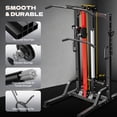 thumbnail image 6 of LNOW Home Gym Station, 450LBS Multi Home Gym Equipment for All Body Training,Power Tower Pull Up Dip Station, LAT Pulldown, Row Station and Cable Machine, 6 of 11