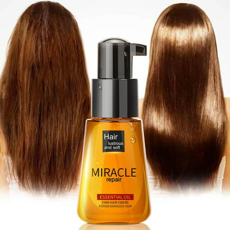 Morocco Argan Oil Hair Care Essence Nourishing Repair Damaged Split Frizzy (Best Hair Products For Frizzy Hair)