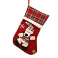 thumbnail image 5 of Xiwaer Christmas Atmosphere Decoration Santa Christmas Stocking Gift Bag Candy Bag B, 5 of 9