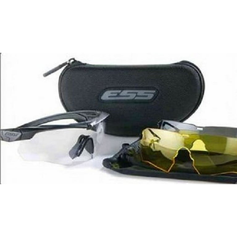 ESS Crossbow 3LS Eyeshield Sunglasses - Smoke Lens, Matte