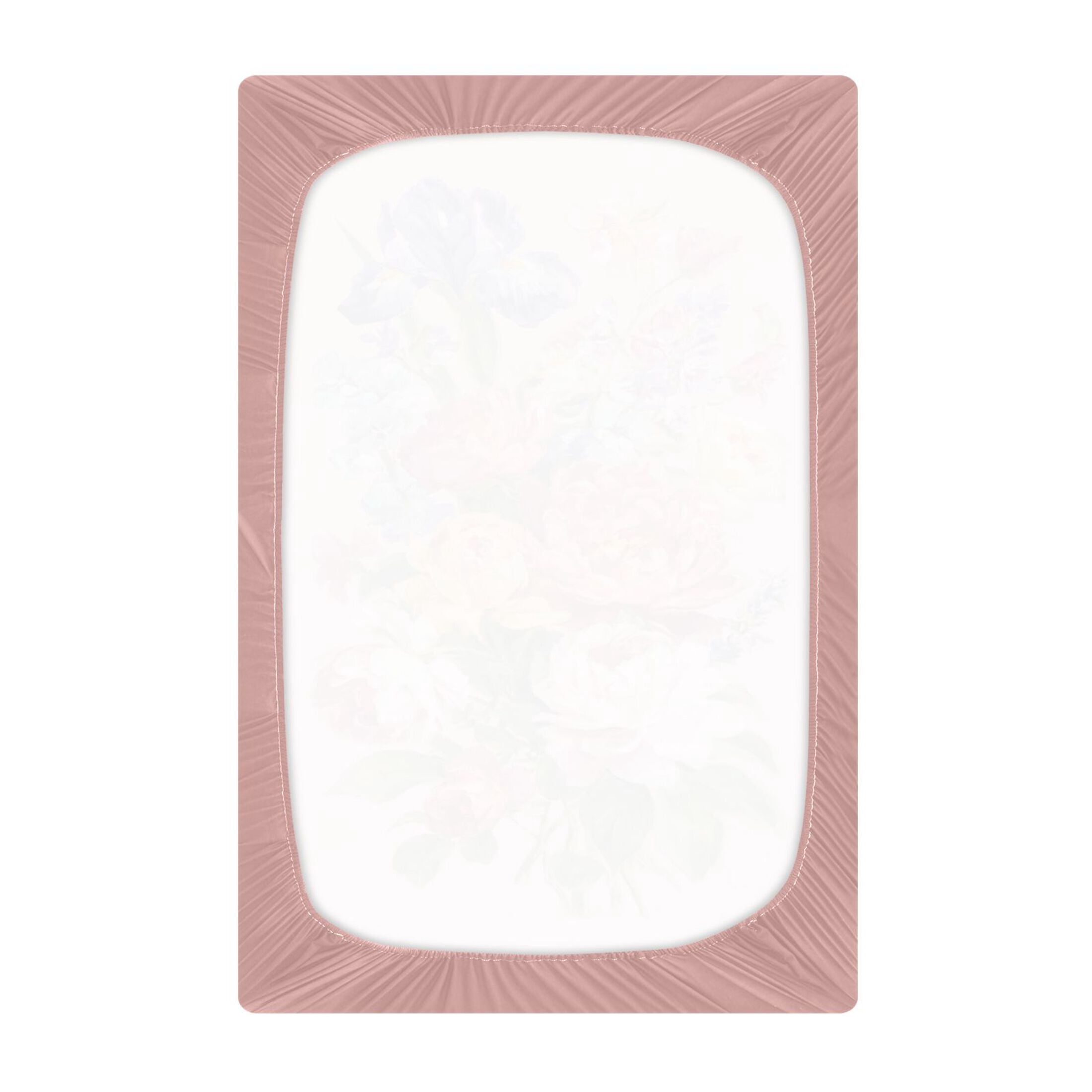 Baby Essentials 52”x 28”- Standard Cotton-like Modal Elastic- Floral Painting Patterns Design Crib Sheets for Newborns and Toddlers