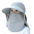 thumbnail image 1 of Outdoor Uv Sun Hat Removable Windproof Face Protection Tea Cap Cycling Cap Picking, 1 of 8