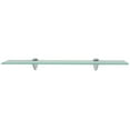 thumbnail image 2 of vidaXL Floating Shelves 2 pcs Glass 60x10 cm 8 mm, 2 of 4