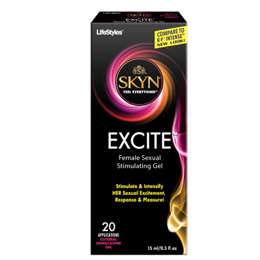 Excite Female Sensual Stimulating Massaging Gel Lotion 5 Oz