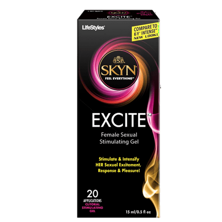 Excite Female Sensual Stimulating Massaging Gel Lotion, .5 (Best Female Arousal Topical)