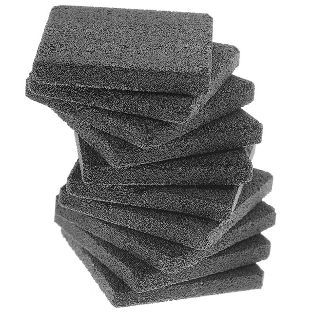 QUMIIRITY 10Ud Soporte De Coral Cerámico Cuadrado Color Para Acuario Cultivo Y Estable