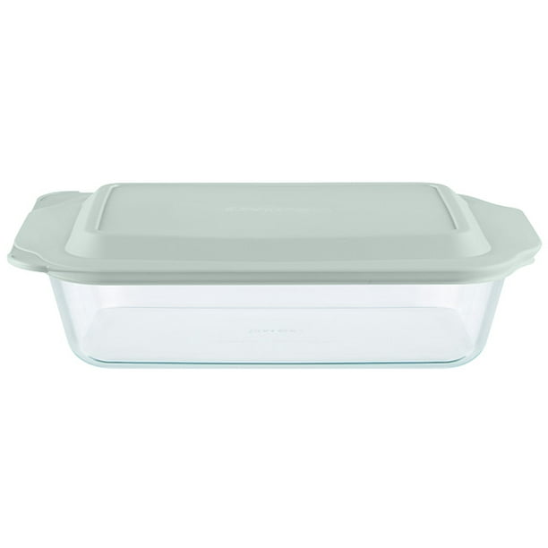 Papa efficiëntie Gelijk Pyrex® Deep Glass Baking Dish with Lid, 7 x 11" - Walmart.com