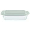 Pyrex® Deep Glass Baking Dish with Lid, 7 x 11