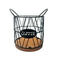 thumbnail image 1 of Soporte para cápsulas de café, barra de café independiente, accesorios, plancha, cápsula de café moderna Pequeño negro, 1 of 9