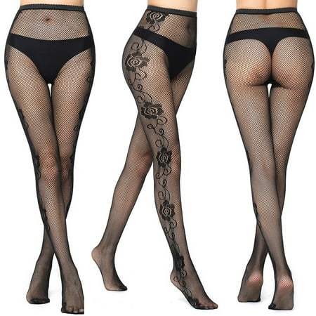 Hamky Thigh High Stockings Knee High Socks Women Long Tube Suspender Sexy Socks Sexy Panties Silk Stockings Pantyhose Socks for Women V