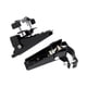 thumbnail image 5 of Reposapiés de motocicleta Baoblaze Universal Negro Plegables, 5 of 8