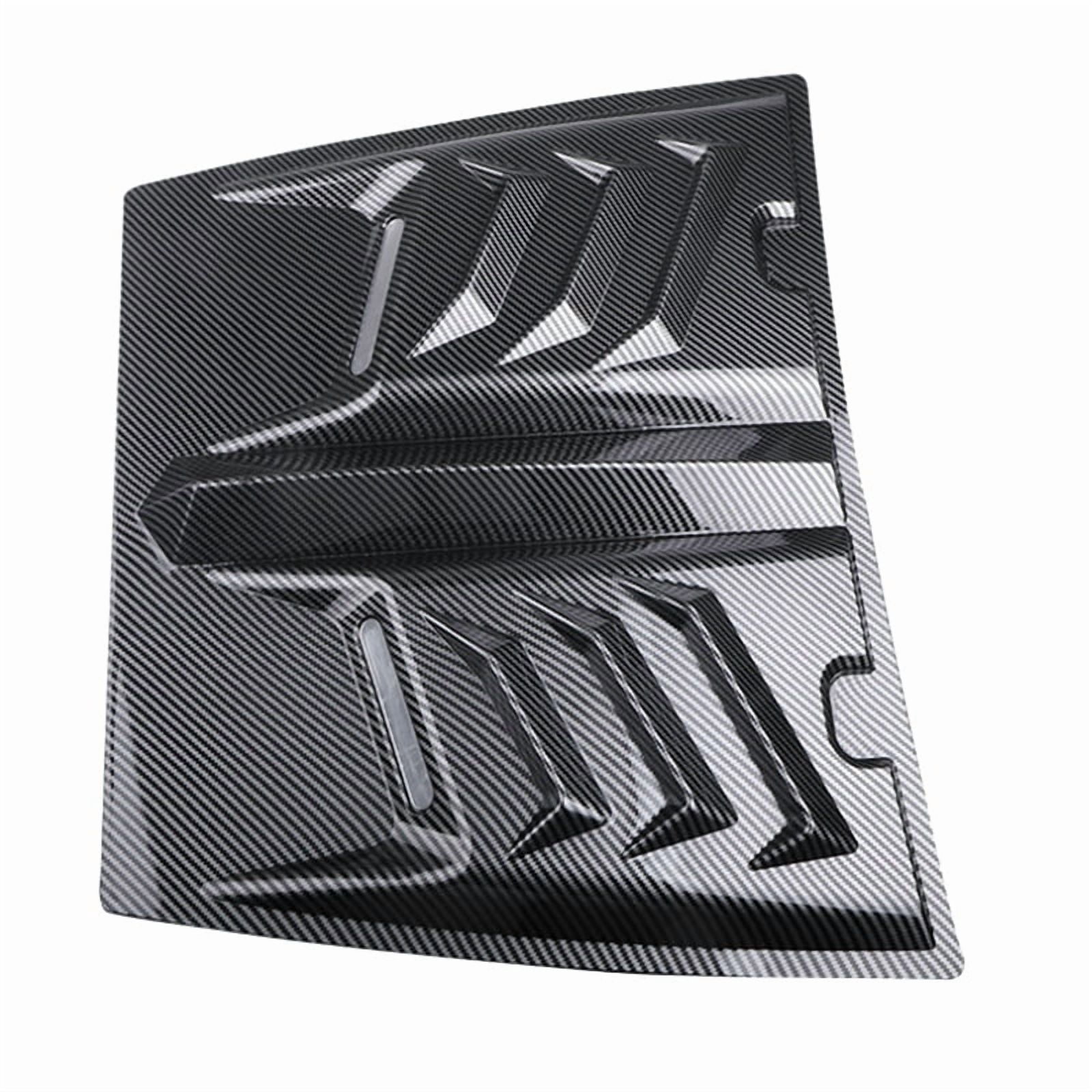 Car Air Flow Intake Hood Scoop Vent Bonnet Decorative Cover Center Side Air Outlet Hood Universal Auto Exterior Access A,1 x Car Air Flow Intake Hood,Carbon Fiber Pattern
