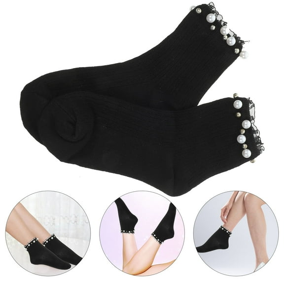 FRCOLOR 1 Pair Socks Women Breathable Fashion Design Comfortable Daily Wear