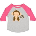 thumbnail image 3 of Inktastic Happy Monkey Boys or Girls Toddler T-Shirt, 3 of 5