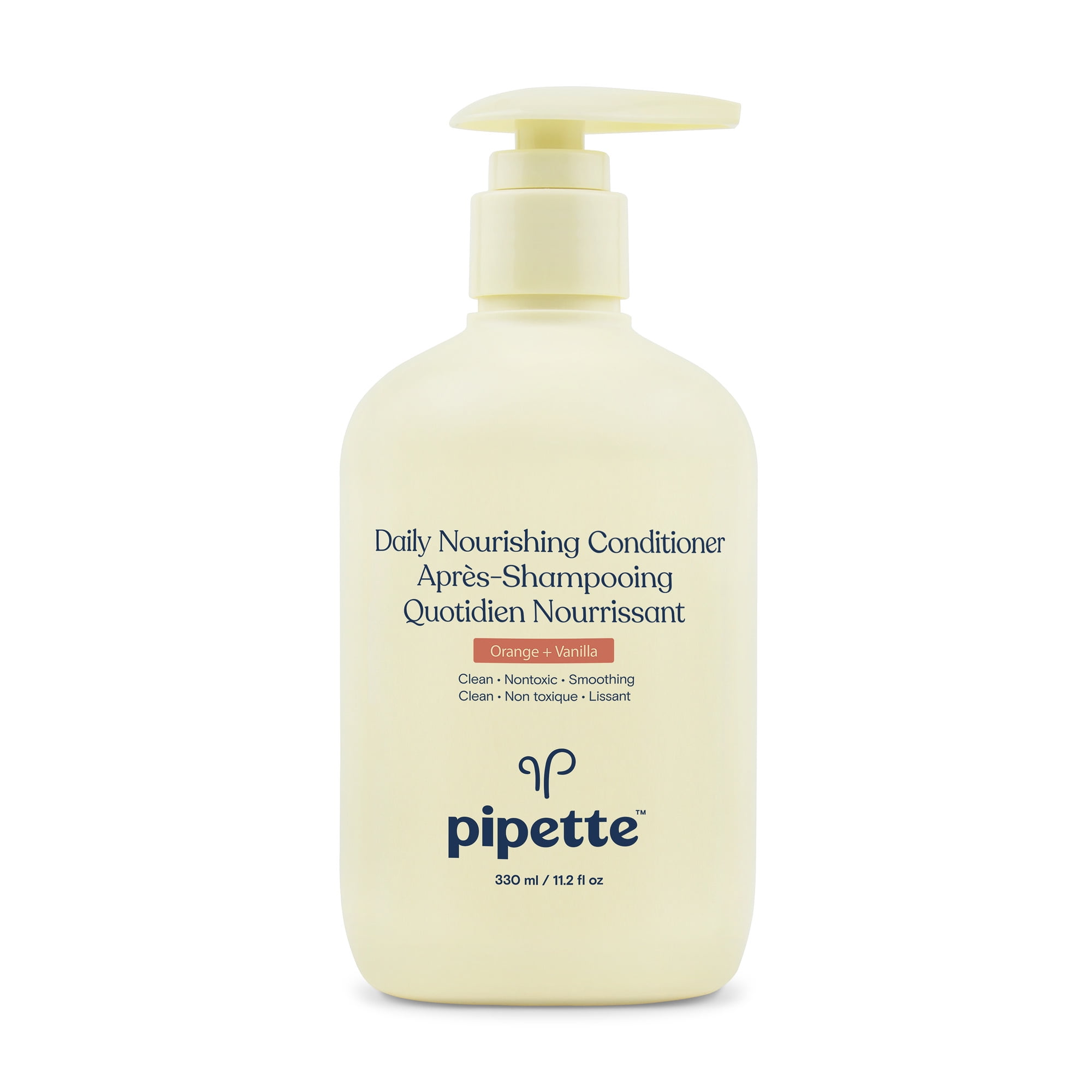 Pipette Kids Daily Nourishing Conditioner, For All Hair Types & Textures, 11.2 fl oz
