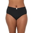 thumbnail image 3 of Kindly Yours Women’s So Comfy Rib High Leg Brief, 2-Pack, Sizes S-XXXL, 3 of 9