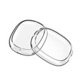 thumbnail image 1 of Funda Protectora Transparente TPU para AirPods Max, Cobertura Ligera y Duradera, Compatible con Audífonos Bluetooth, Color Transparente, Diseño Ergonómico, Fácil de Instalar y Retirar, Protección, 1 of 6