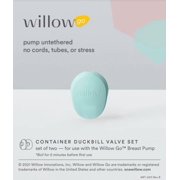 Willow Go Container Duckbill Valves, 2 Pack