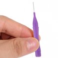 thumbnail image 4 of Juego de 10 cepillos interdentales para el cuidado dental (morado), 4 of 8