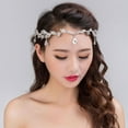 thumbnail image 4 of Diadema de Cadena para frente Yotijar Vintage para bodas, 4 of 8