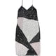thumbnail image 2 of bar III Vestido acampanado estampado para mujer, multicolor, mediano, 2 of 2