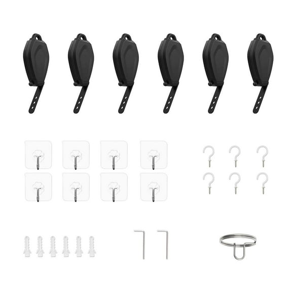 VR Cable Management Retractable Ceiling Pulley System Compatible for Oculus Quest for Quest 2 for Rift for Rift S for Valve Index for HTC Vive for HP Reverb G2 for PSVR Link Cable