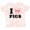 Tie Dye Pink, variant on Inktastic I Love Pigs Boys or Girls Toddler T-Shirt