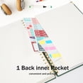thumbnail image 4 of NIRMIRO A4 Spiral Notebook, 8.5"x11" Hardcover Journal with Golden Tree Embossed Cover, 300 Pages 100GSM Thick Paper, Double Spiral Binding & Inner Pocket, 4 of 7