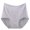 #36Gray, variant on High Waist Shaping Briefs for Women, Supportive Daily Underwear with Tummy Control & Full Coverage, Multiple Colors Pink XL