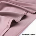 thumbnail image 3 of PiccoCasa 1 Pc 19 Momme Silk Pillowcase for Hair and Skin, King Mauve, 3 of 8