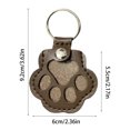 thumbnail image 3 of Cat Paw Shaped Pet Hair Memorial Keychain, Durable Metal Ring For Easy Attachment, Sentimental Pet Keepsake For Fur Collection & Memory Preservation, 3 of 6