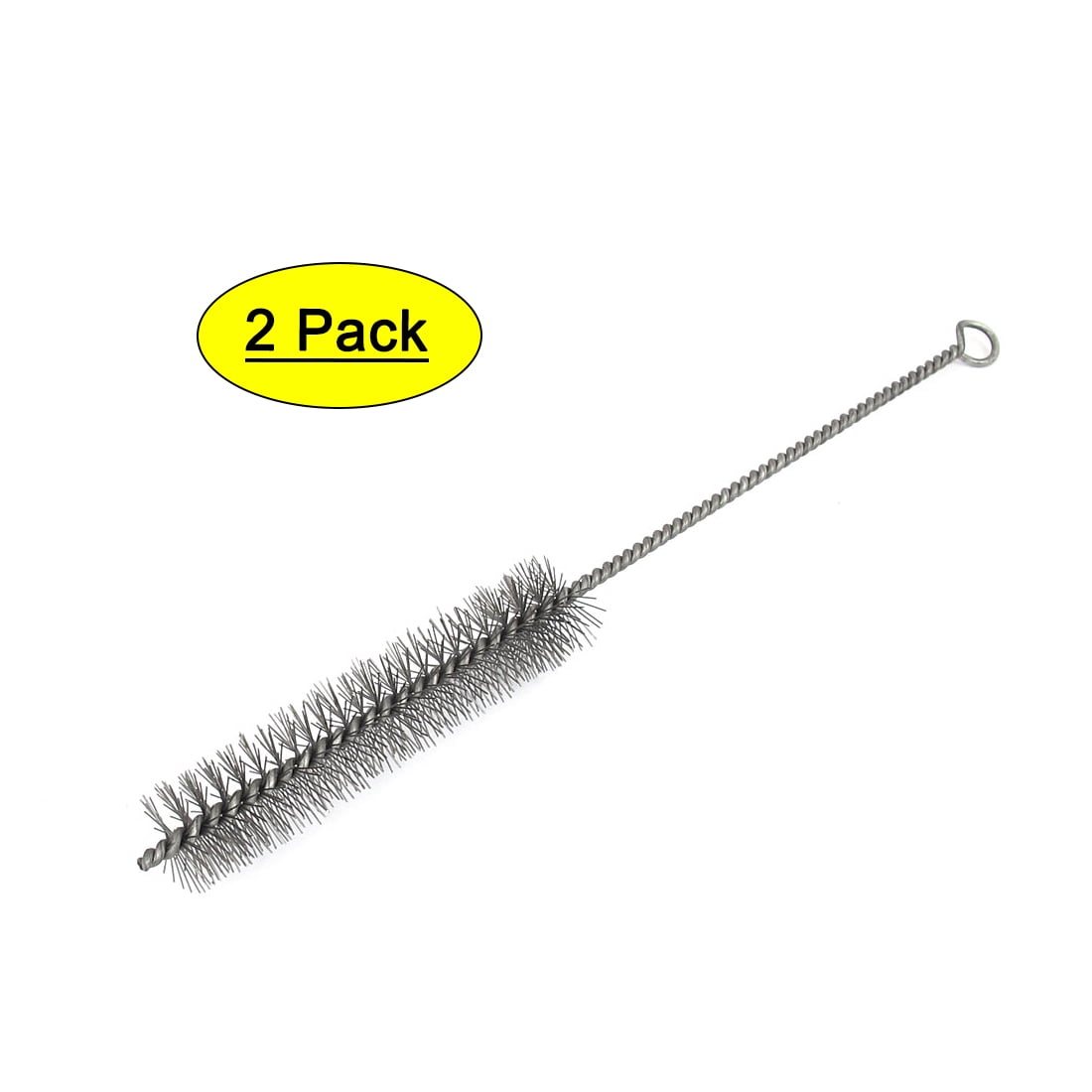 25mm Dia Steel Wire Pipe Tube Chimney Cleaning Brush 2pcs